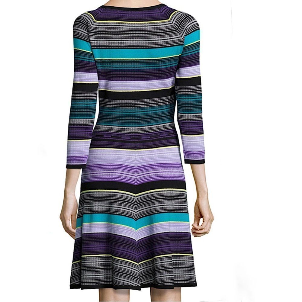 Diane von Furstenberg
Carrigan Striped Fit-and-Flare Dress, Lavender Size Med - Picture 13 of 15